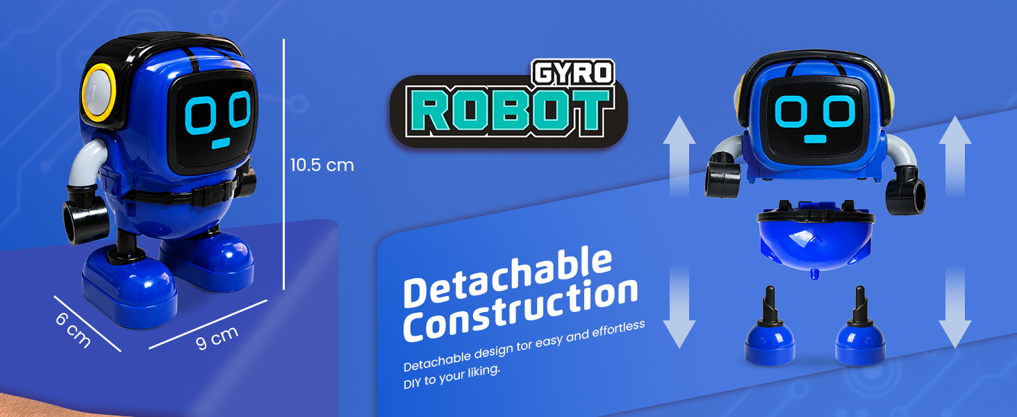 Gyro Robot Battle Combo Set - Vijvik Toys