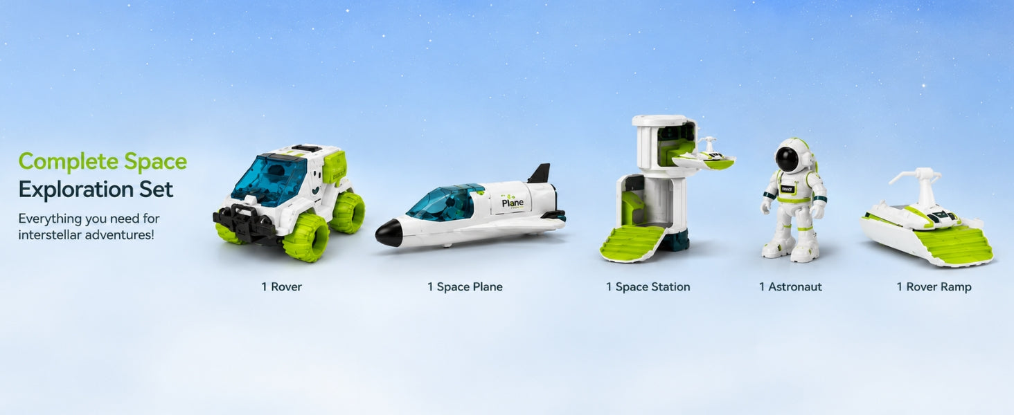 Space Exploration Rocket Playset for Kids - Vijvik Toys