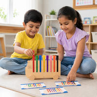 Color Sorting Activity Bus