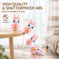 LUMI Interactive Storytelling Rabbit | Musical Talking Toy for Kids (PINK)