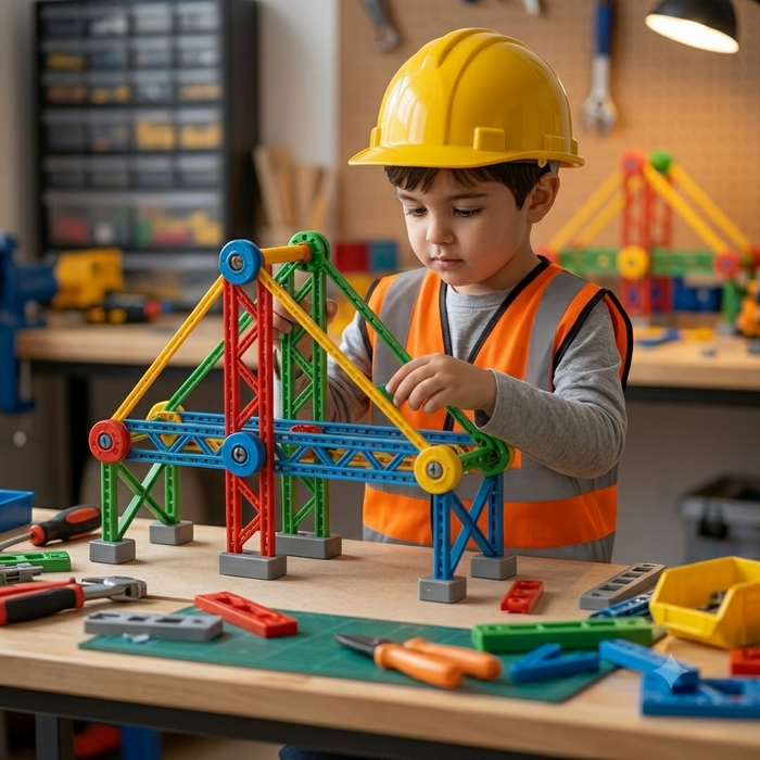 Engineering STEAM toys for kids