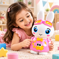 LUMI Interactive Storytelling Rabbit | Musical Talking Toy for Kids (PINK)
