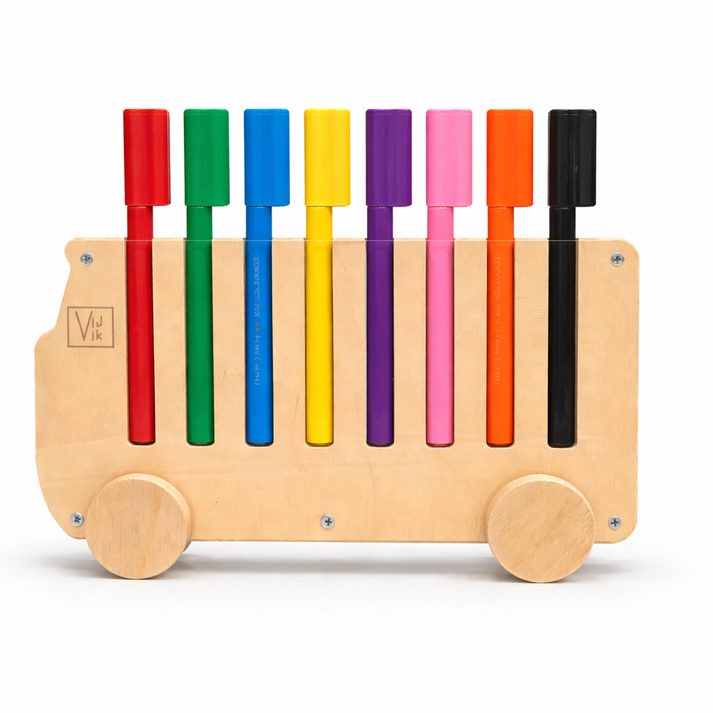 Color Sorting Activity Bus