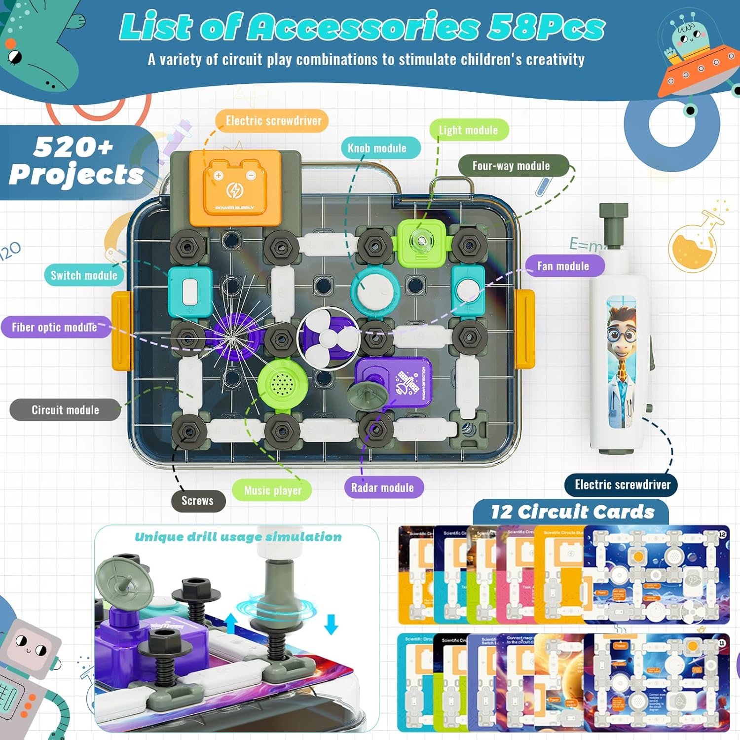 Scientific Circuits STEM Learning Kit