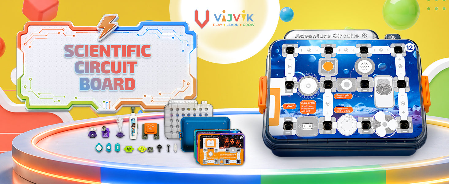Scientific Circuits STEM Learning Kit - Vijvik Toys