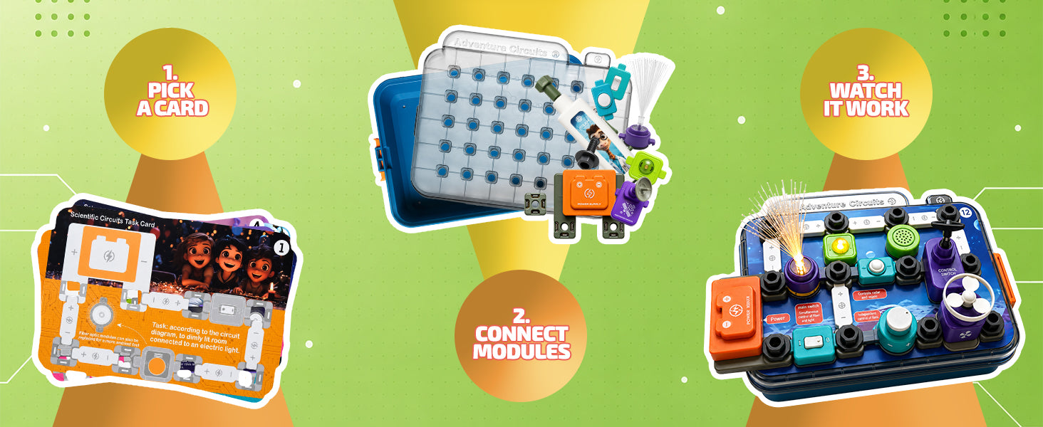 Scientific Circuits STEM Learning Kit - Vijvik Toys