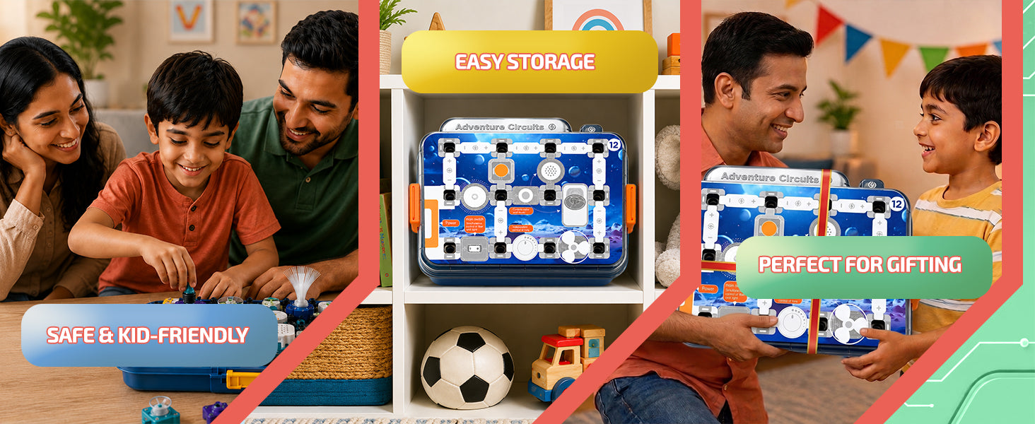 Scientific Circuits STEM Learning Kit - Vijvik Toys