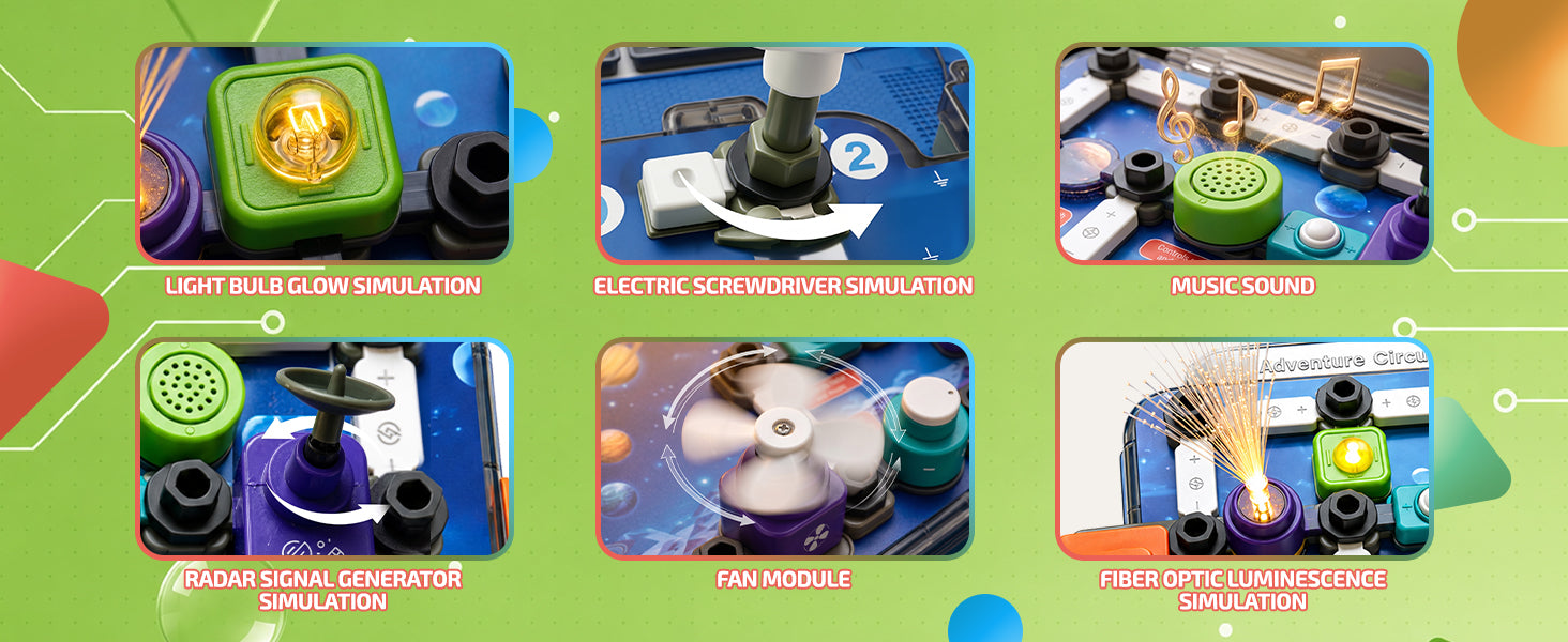 Scientific Circuits STEM Learning Kit - Vijvik Toys