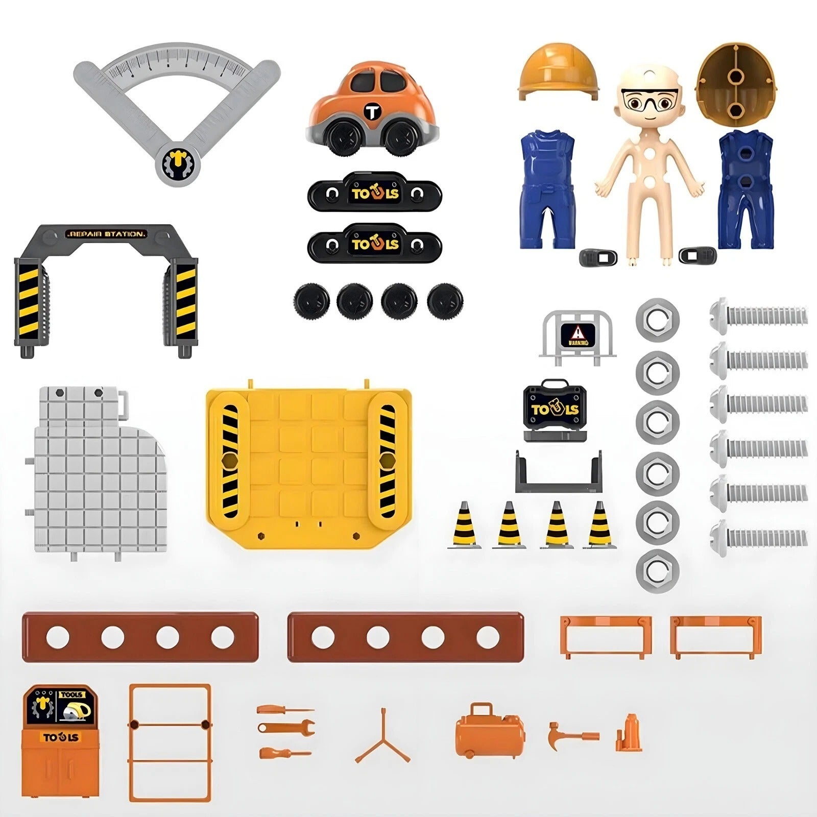 3-in-1 Tool Backpack Workshop Playset